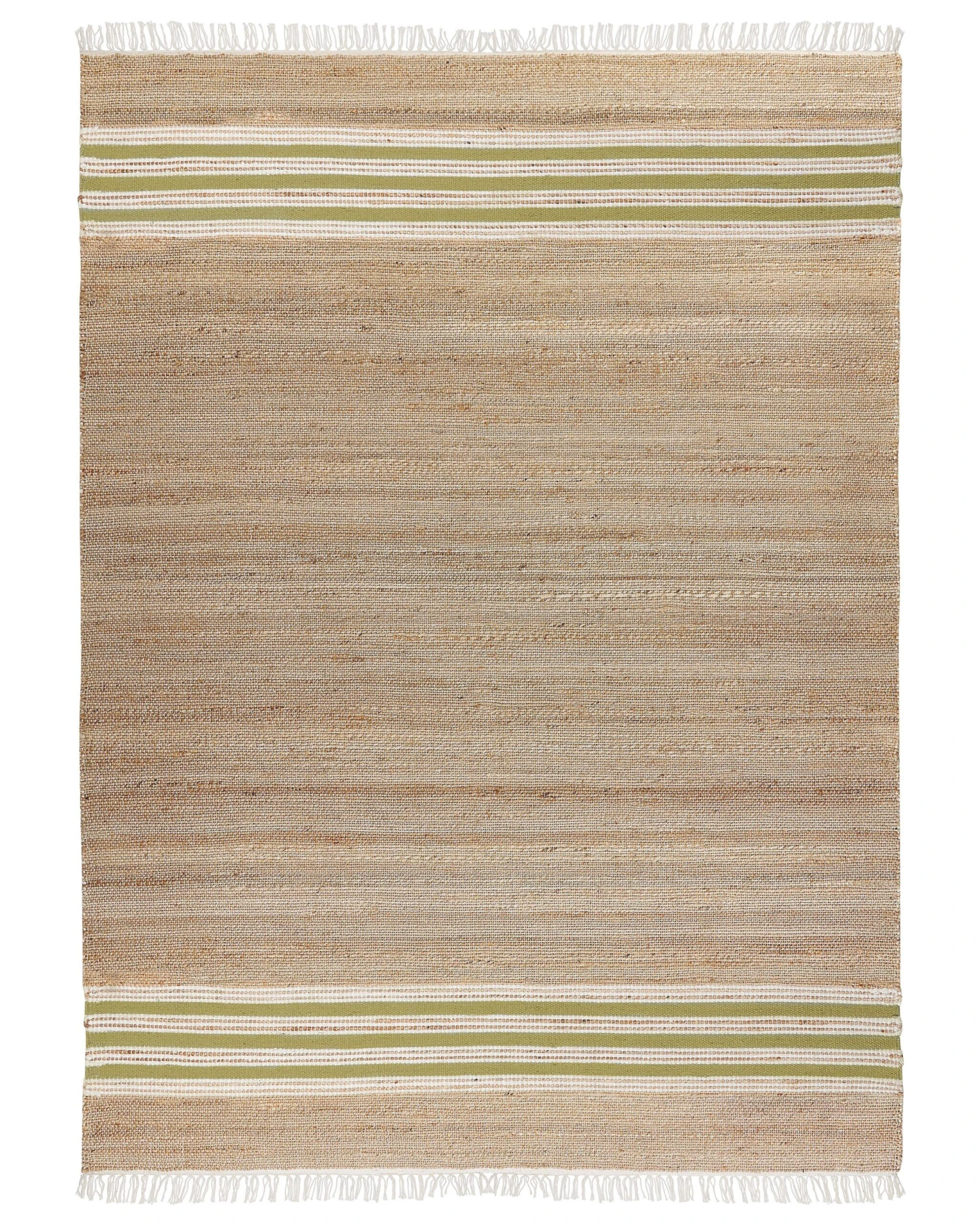 Matto Juutti Beige/vihreä MIRZA Useita Kokoja - Image 3