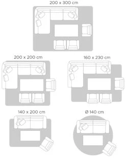 Matto Villa Beige/musta YAZLIK Useita Kokoja -Koti Kaluste undef src sa picid 852766 type whitesh image