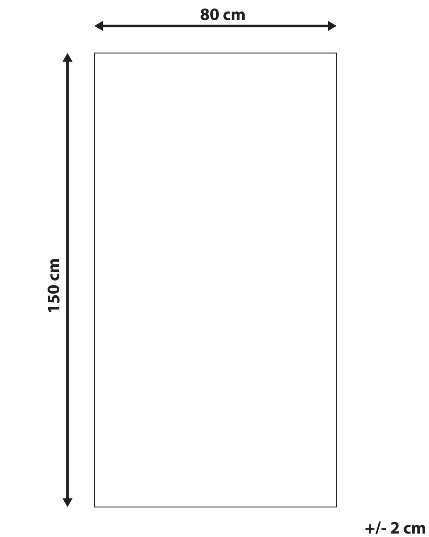 Matto Beige/harmaa 80 X 150 Cm BAGLAR - Image 6