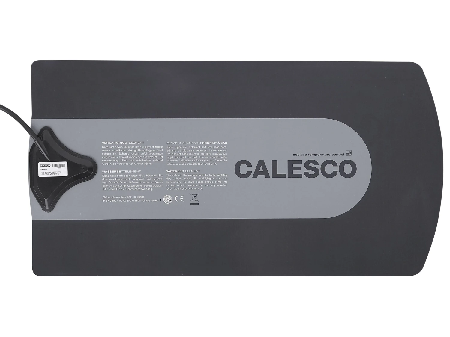 Vesisänky Nahka Valkoinen 180 X 200 Cm VICHY - Image 9